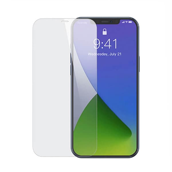 Baseus 2xSkärmskydd i Härdat Glas för iPhone 12 Pro Max - Vit Svart