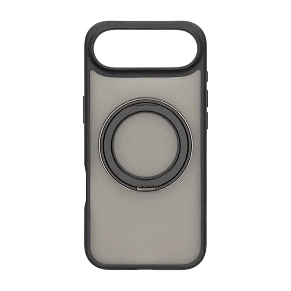 Mobile Case Rotating Magnet Stand for iPhone 17 Air - Black