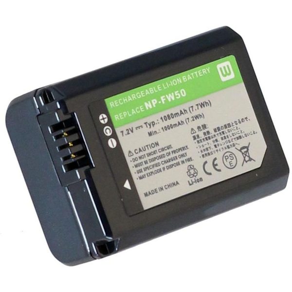 Battery for NP-FW50 replacement battery