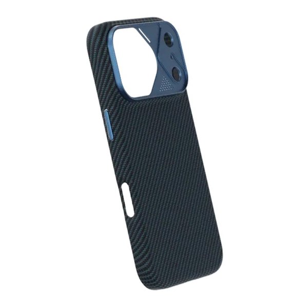 Amru Water Print Phone Case - iPhone 17 Pro Blue