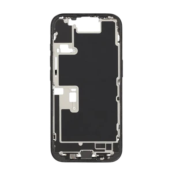 Middle frame with small parts for iPhone 16 Pro - Black Titanium OEM