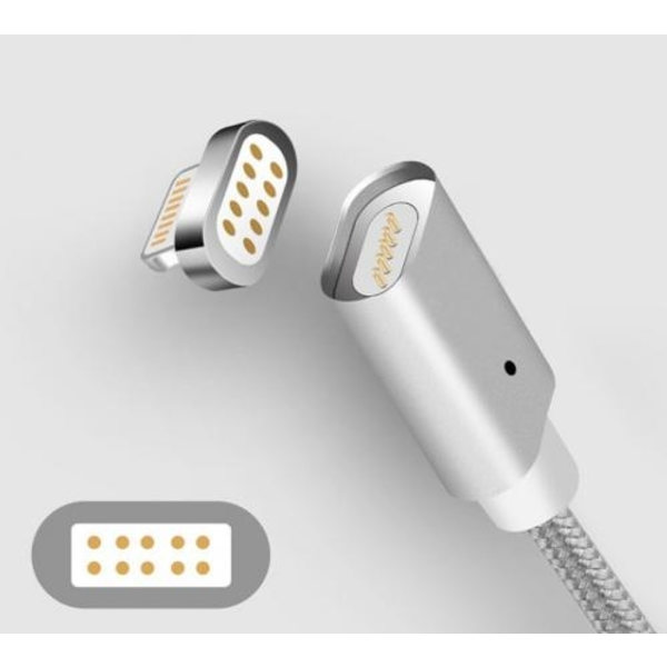 SiGN Magnetkabel Lightning 2.4A 1 m - Silver