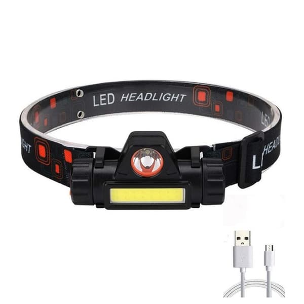Headlamp LED Camping Waterproof Rechargeable