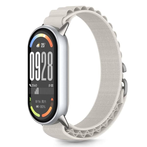 Tech-Protect Nylon Pro Watch Strap for Xiaomi Smart Band 8/9/10/NFC - Beige