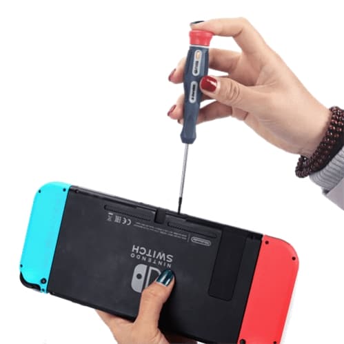 Deltaco Verktyg för Nintendo Switch, 11 delar Svart