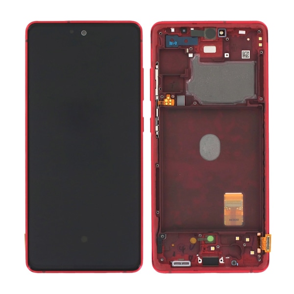 Samsung S20 FE 4G Screen with LCD Display Original - Red