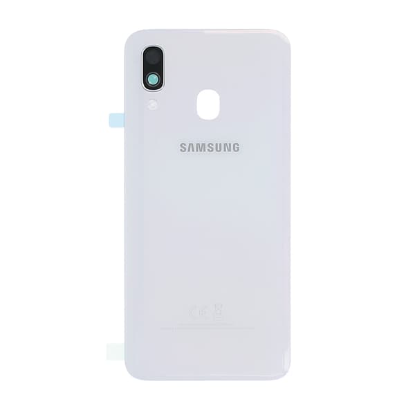 Samsung Galaxy A40 (SM-A405F) Baksida Original - Vit