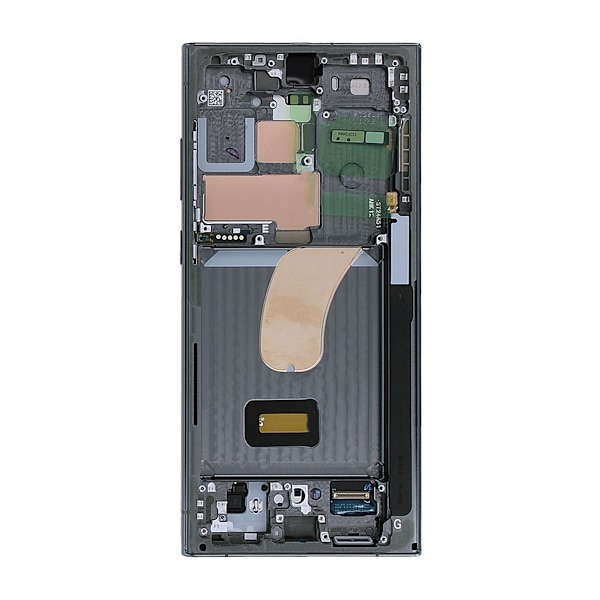 Samsung Galaxy S23 Ultra Skärm med LCD Display - Grön