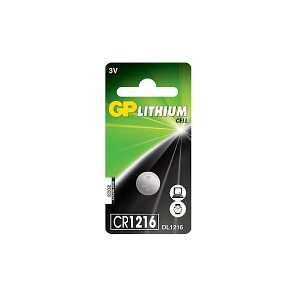 GP CR 1216-C1 button cell battery - 1 Pack