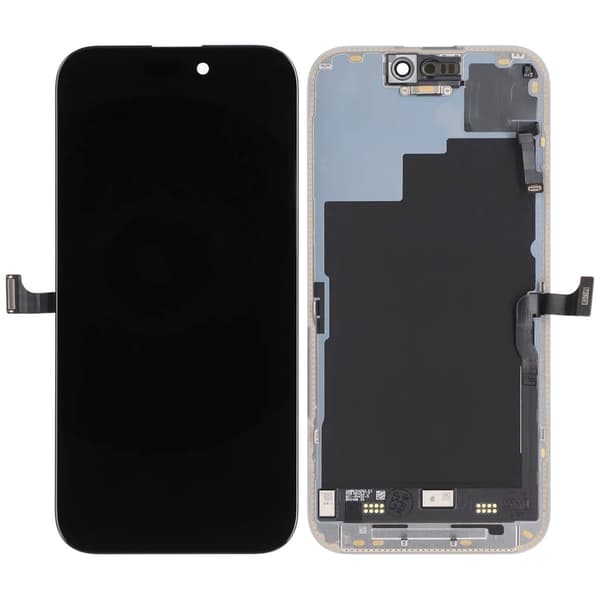 iPhone 15 Pro LCD Display Original Black (Second- hand) with flex have diagnostic pass