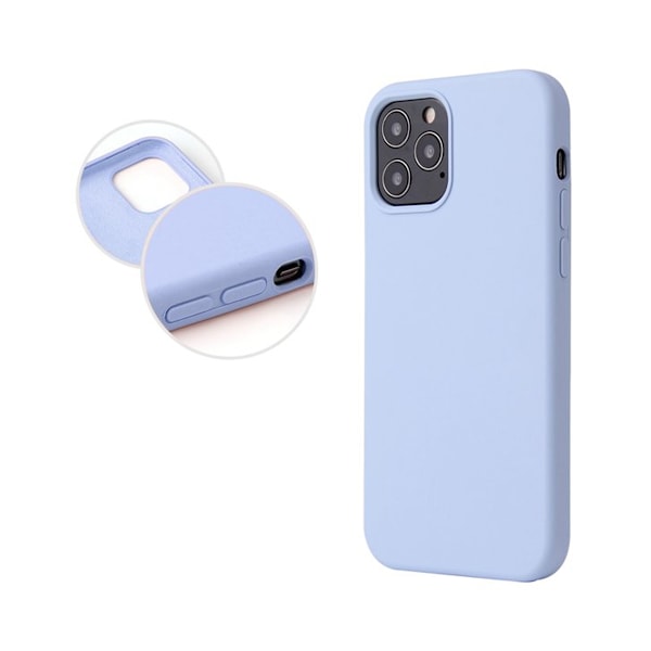 Mobilskal Silikon iPhone 13 Pro Max - Ljusblå
