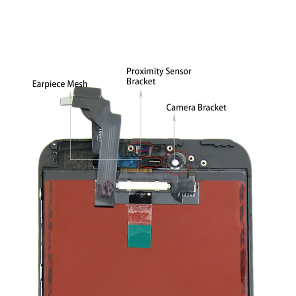 iPhone 6 Plus LCD Skärm AAA Premium - Svart