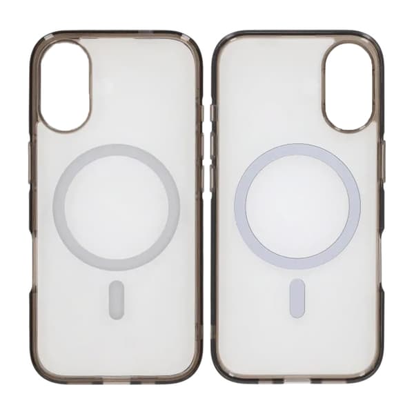 Mobile Case TPU Magsafe for iPhone 17 - Black Transparent