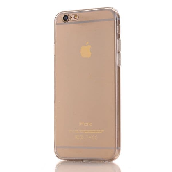 iPhone 6 /6s Silikonskal - Transparant Svart