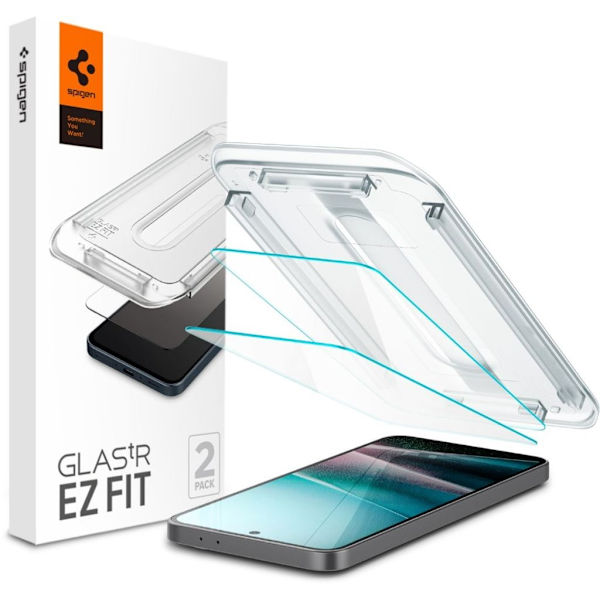 Spigen Glas.tR EZ Fit 2-pack Screen Protector for Samsung Galaxy A36 5G