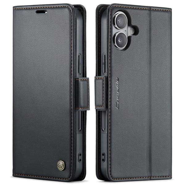 CASEME iPhone 17 Cover with Card Slots - Black