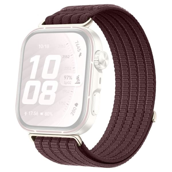 Huawei Watch Fit 5/5 Pro/4/4 Pro/3 Nylon Watch Strap - Purple