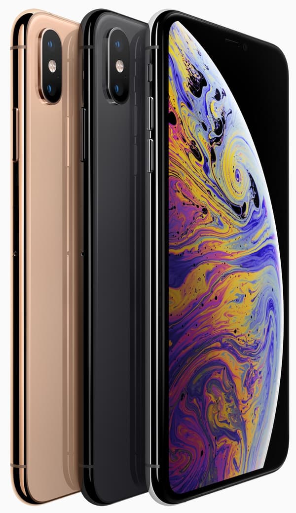 iPhone Xs Max 256GB - 1 År Garanti Begagnad - Silver Svart
