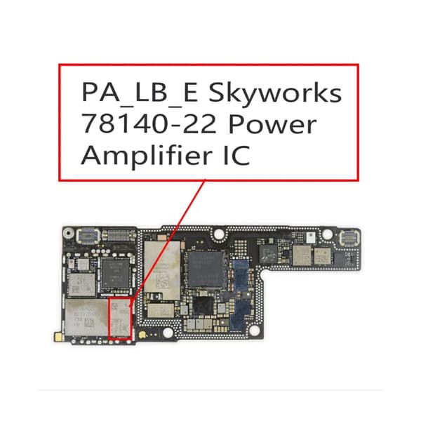 Phone 8 and 8 Plus and X Power Amplifier IC 78140-22