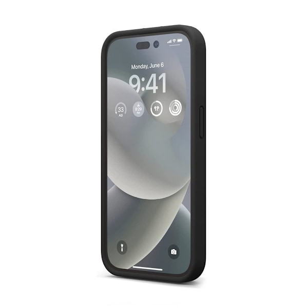 iPhone 14 Pro Max Silikonskal - Svart