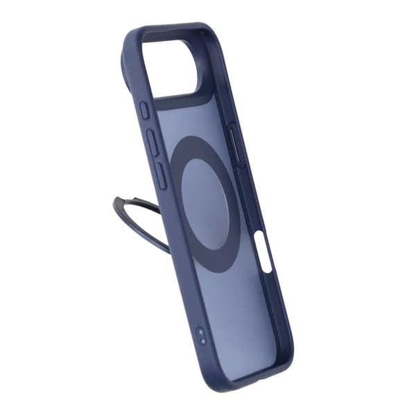 Mobilskal Roterande Magnet Stativ för iPhone Air - Blå