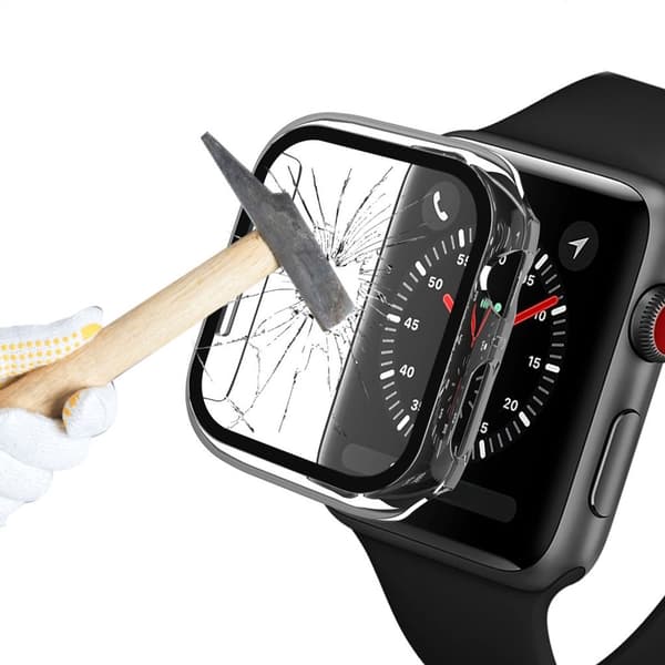 Apple Watch SE/SE (2022)/Series 6/5/4 Case with Screen Protector – Transparent