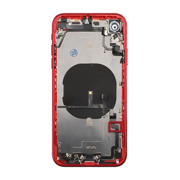 iPhone XR Back Cover Complete OEM Red With Small Parts