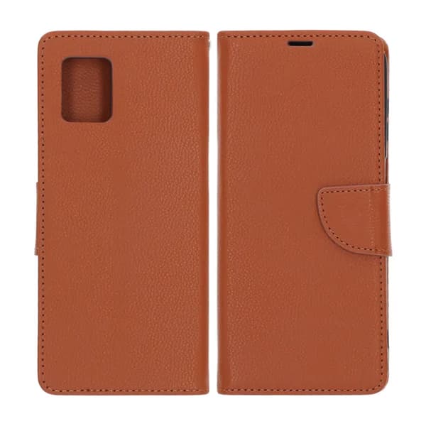 Wallet case with stand for Samsung Xcover 7 Pro - Brown