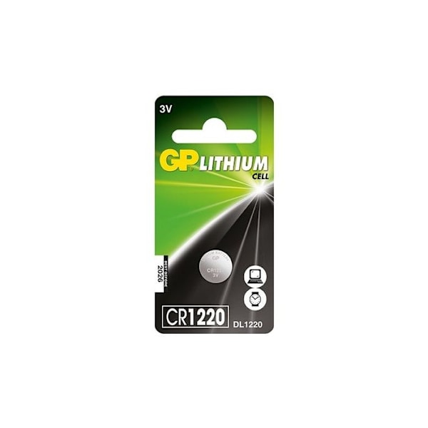GP CR 1220-C1 button cell battery - 1 Pack