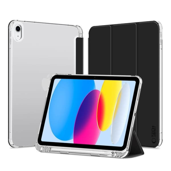 Tech-Protect SC Pen Hybrid Cover for iPad 10th Gen 2022 10.9" - Black