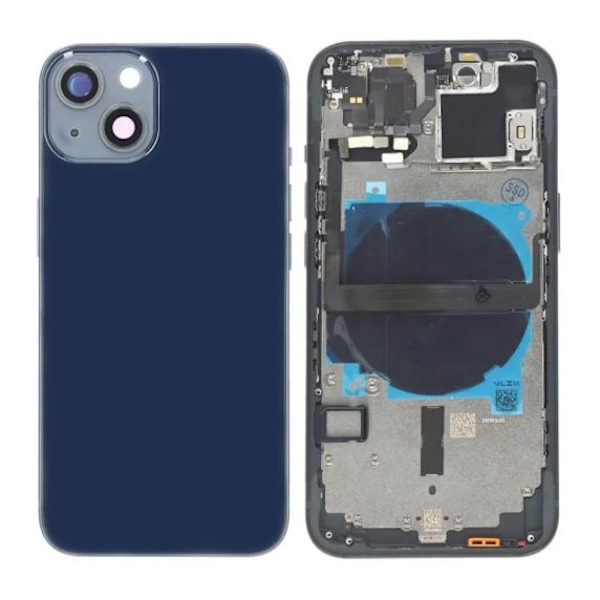 iPhone 13 Baksida med Komplett Ram - Svart