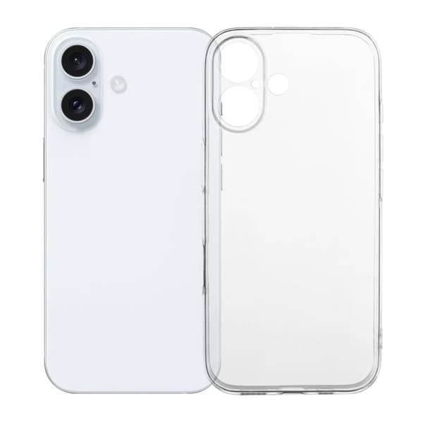 Mobile Case Ultrathin TPU for iPhone 17 - White