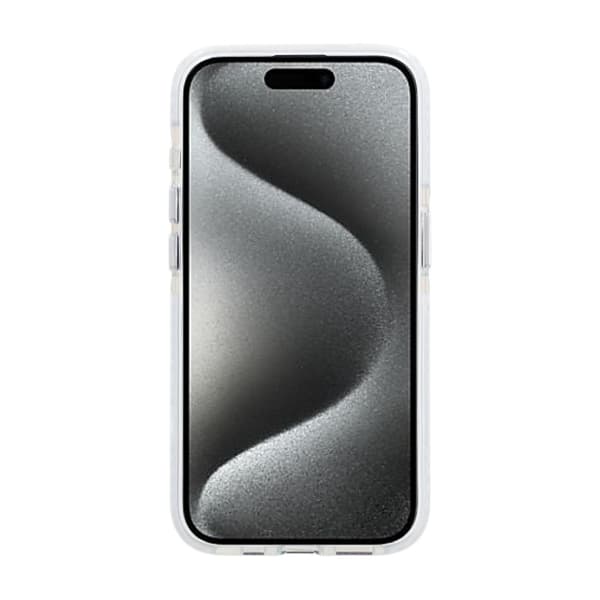 iPhone 15 Pro Stöttåligt Mobilskal Magsafe Reflektionsfärg - Röd