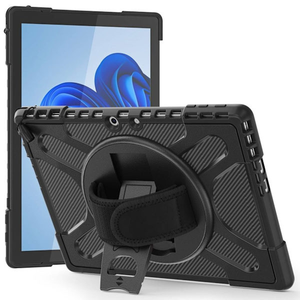Microsoft Surface Pro 11 etc. Case with Hand Strap - Black
