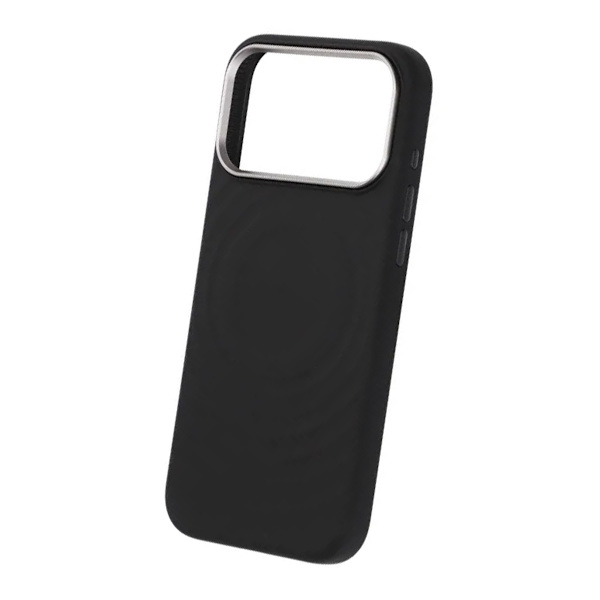 Silicone Mobile Case for iPhone 17 Pro Max - Black