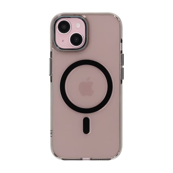 iPhone 15 TPU Mobile Case with Magnet Rvelon - Black