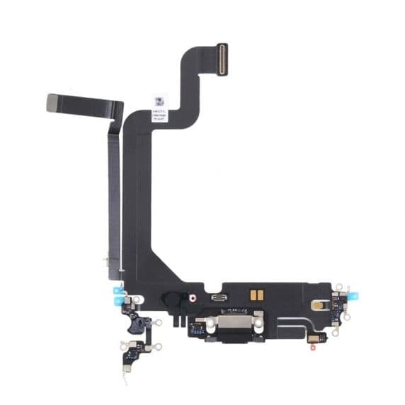 iPhone 14 Pro Max Laddkontakt med Flexkabel Original Svart