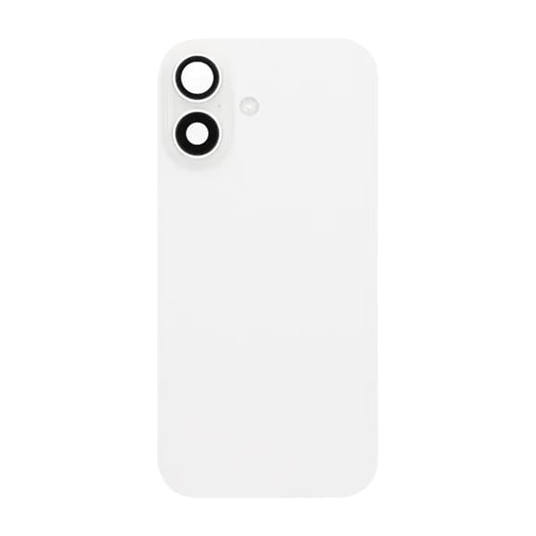 iPhone 16 Baksida Glas Komplett OEM - Vit