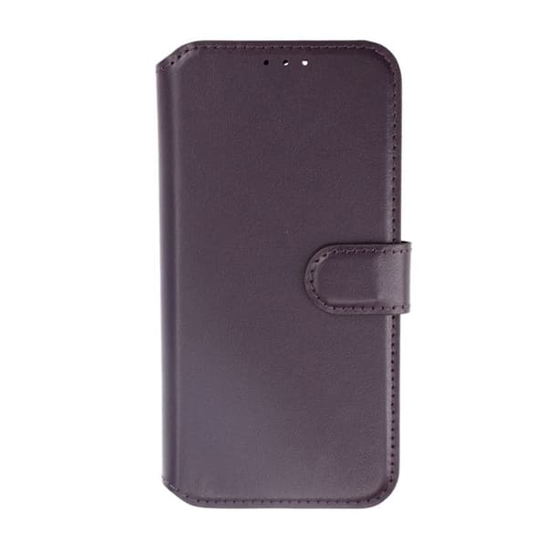 Plånboksfodral Läder Rvelon till iPhone 15 Pro Max - Lila