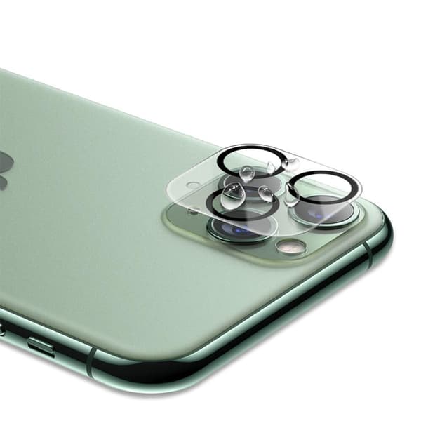 MOCOLO Linsskydd i Härdat Glas för iPhone 11 Pro Svart