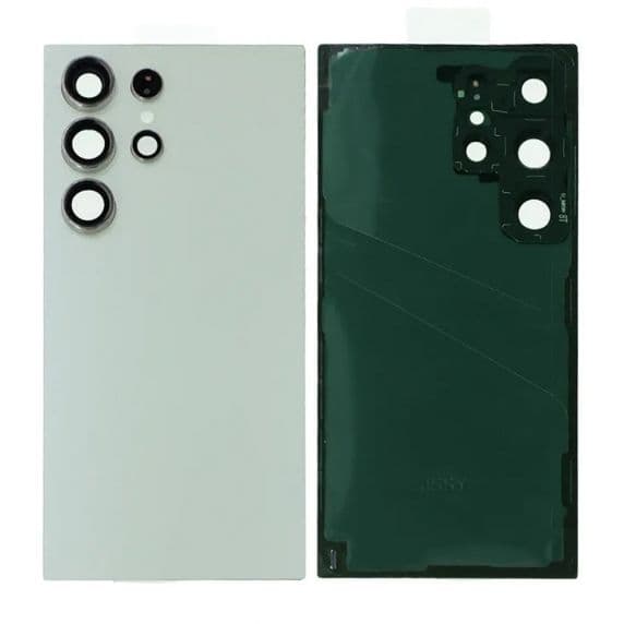 Samsung Galaxy S24 Ultra Baksida med tejp - Grön Svart