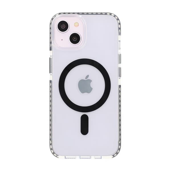 Mobile Case Magnet Double Protection for iPhone 13 and 14 - Black