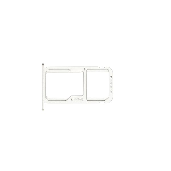 Huawei Honor 8 Minneskort/Simkortshållare - Vit