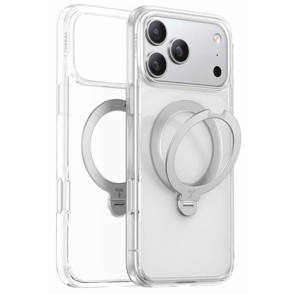 TORRAS iPhone 18 Pro Max/17 Pro Max Stand MagSafe Case - Transparent