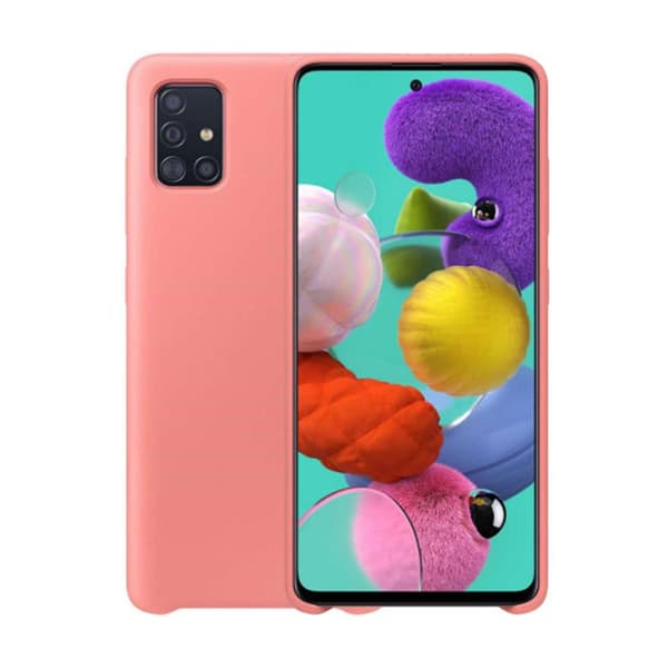 Samsung Galaxy A72 Silikonskal - Rosa