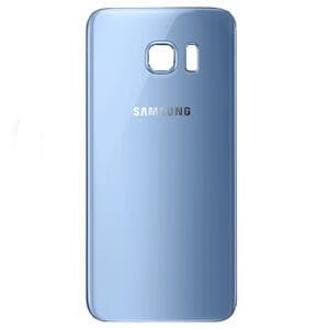 Samsung Galaxy S7 Edge Baksida Med Tejp - Korallblå Svart