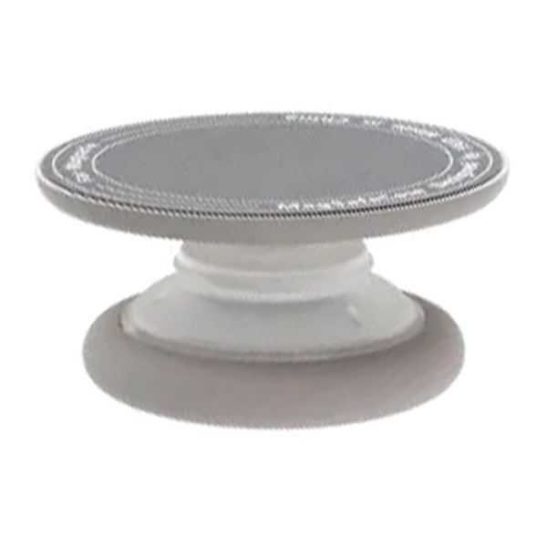 Round-Shaped MagSafe Phone Kickstand Light Gray