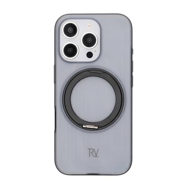 iPhone 16 Pro Rvelon Case Rotating Magnet Stand - Black