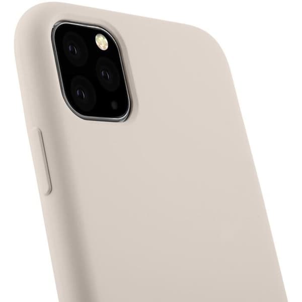 Melkco Aqua Silicone Cover för iPhone 11 Pro Max - Sand Pink