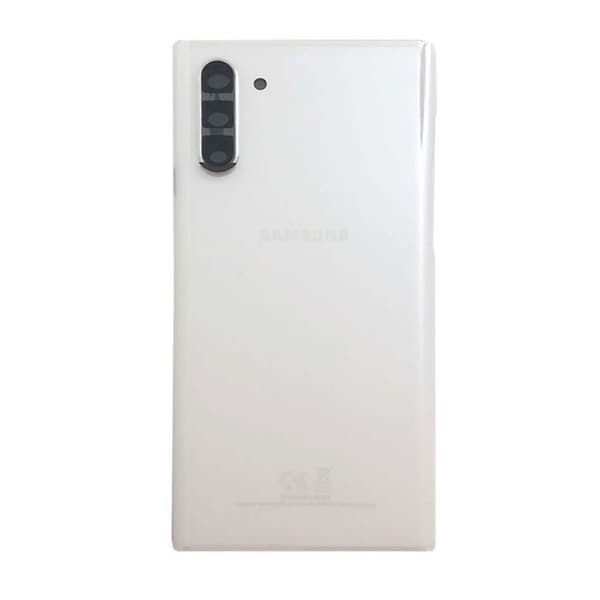 Samsung Galaxy Note 10 Baksida med tejp Original - Olika Färger Silver